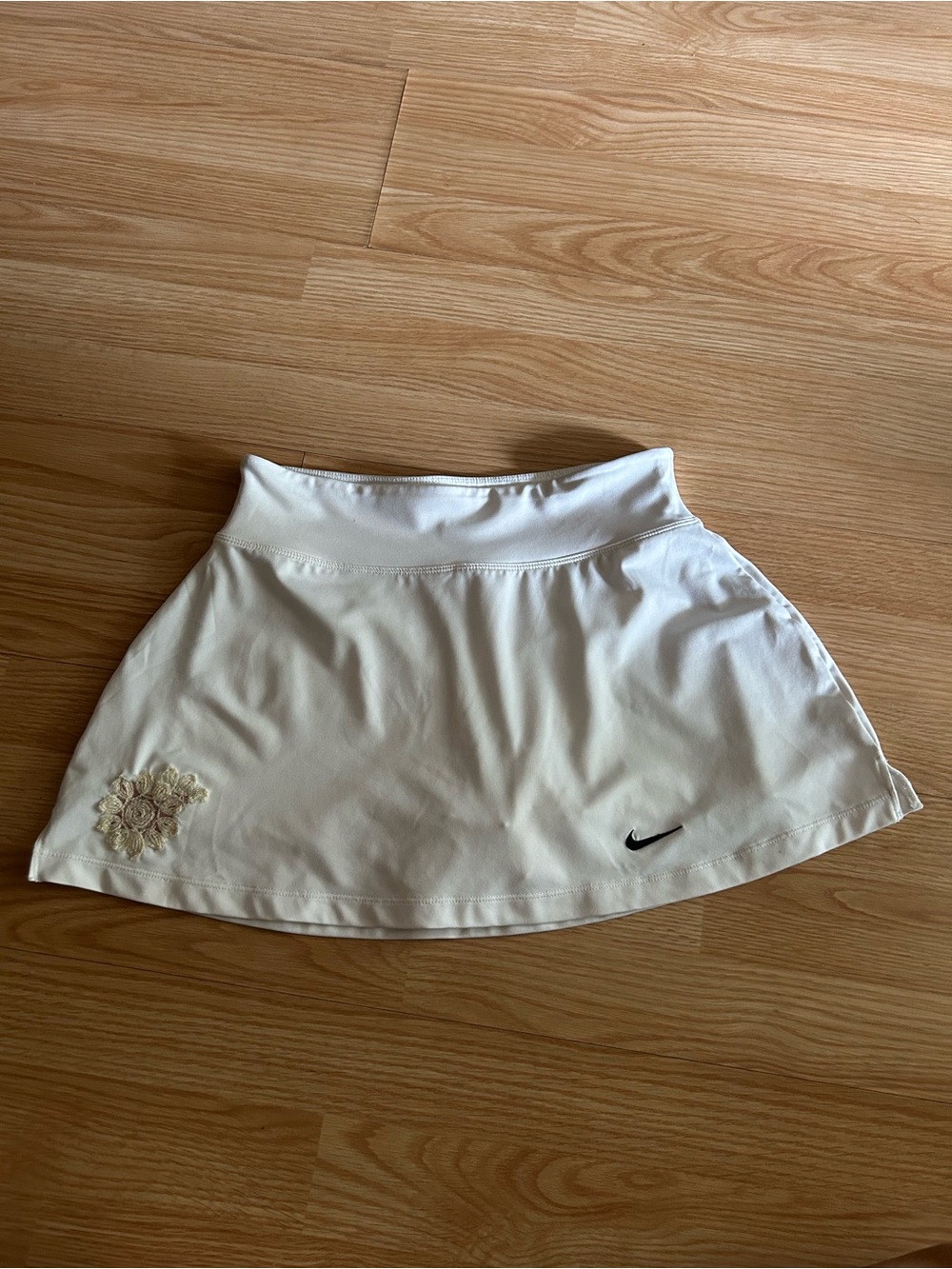 Nike Dri-Fit White Athletic Tennis Skort Small